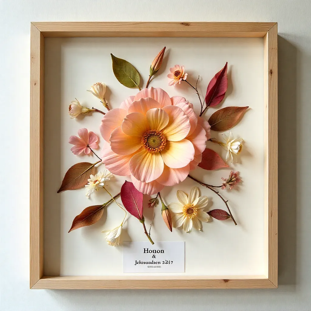 Elegant preserved rose arrangement